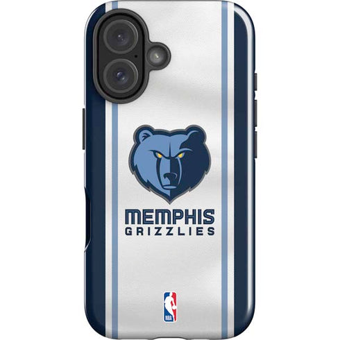 NBA Memphis Grizzlies Home Jersey iPhone 16 Impact Case